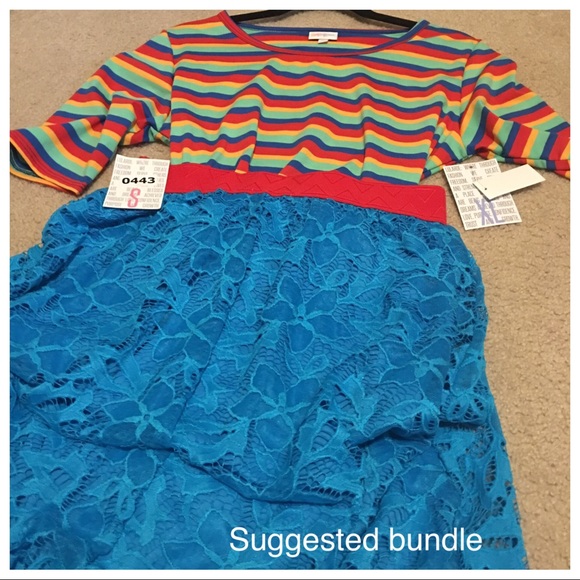Lularoe Gigi bodycon fitted top - XL - Picture 5 of 5